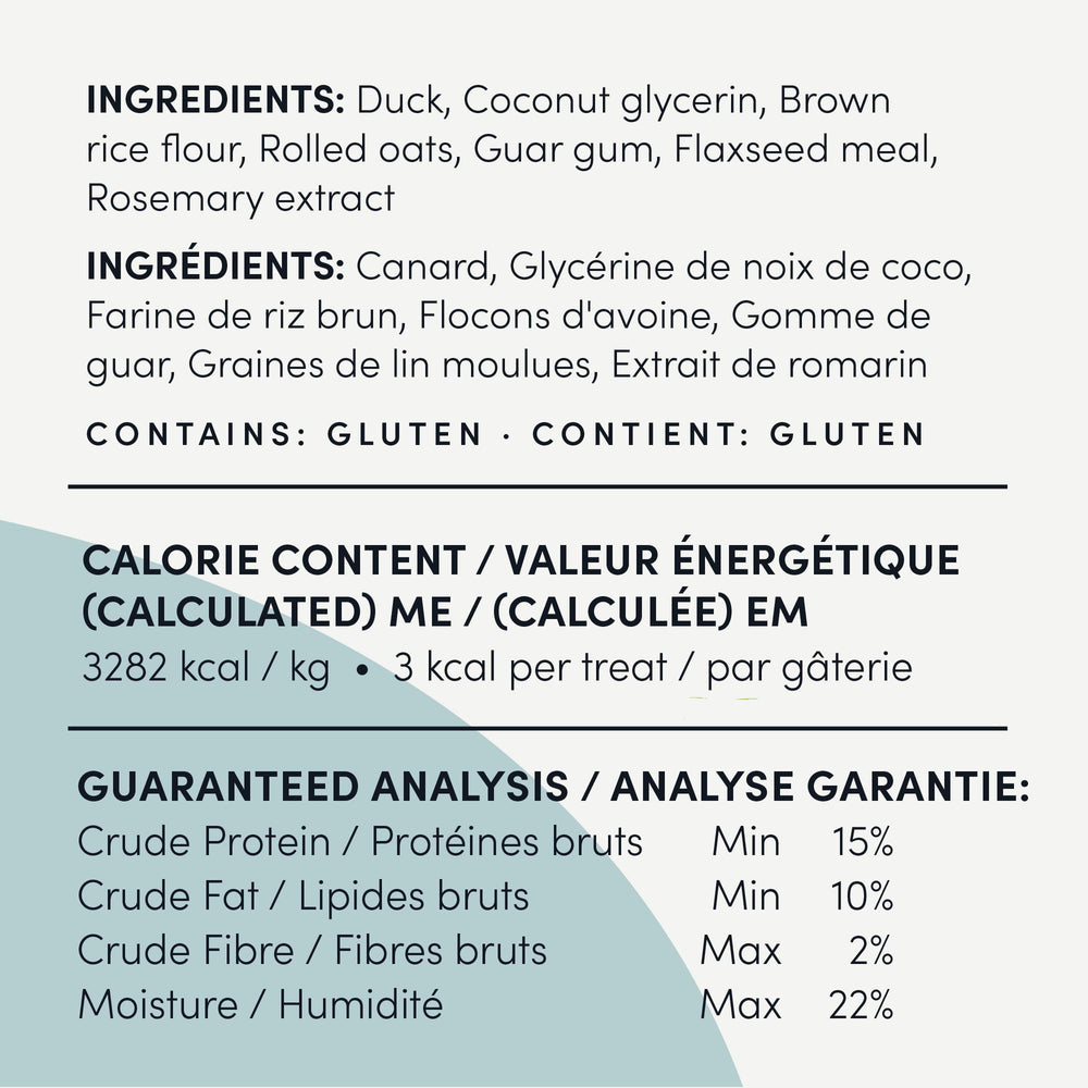 Crumps’ Naturals Mini Trainers Duck, proteína hipoalergénica para perros sensibles