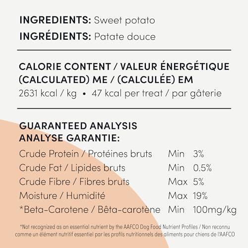 Crumps’ Naturals snack patata dulce, apoyo a una piel y pelaje sanos