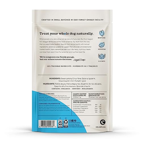 Crumps’ Naturals Plaque Busters textura crujiente para masticar