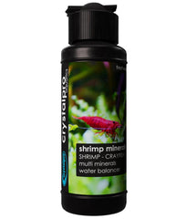 Crystalpro Shrimp Minerals recrea ambiente natural para camarones de agua dulce.