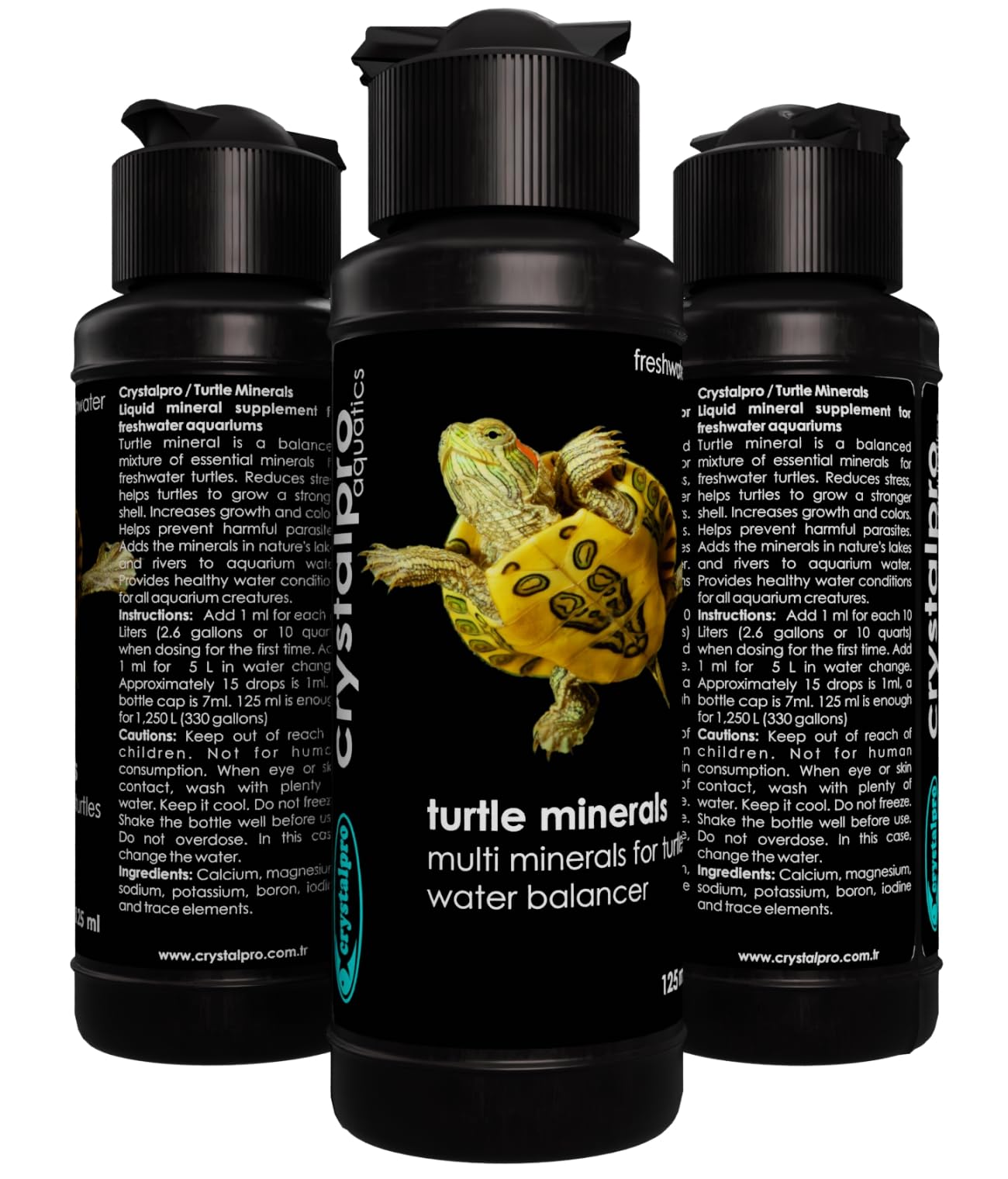 Crystalpro Turtle Minerals: gotas medidor para añadir al acuario de tortugas.
