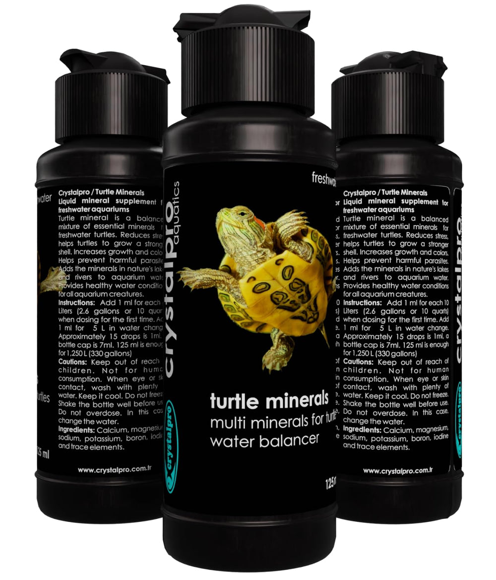 Crystalpro Turtle Minerals: gotas medidor para añadir al acuario de tortugas.