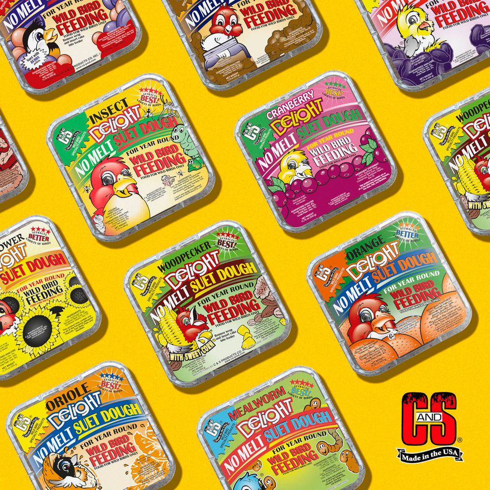 C&S Insect Delight, sabores variados como cacahuete para diversificar la alimentación.