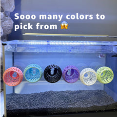 CTWPets Betta Bulb Hide 2.0: diseño de bulbo verde natural se integra con plantas.