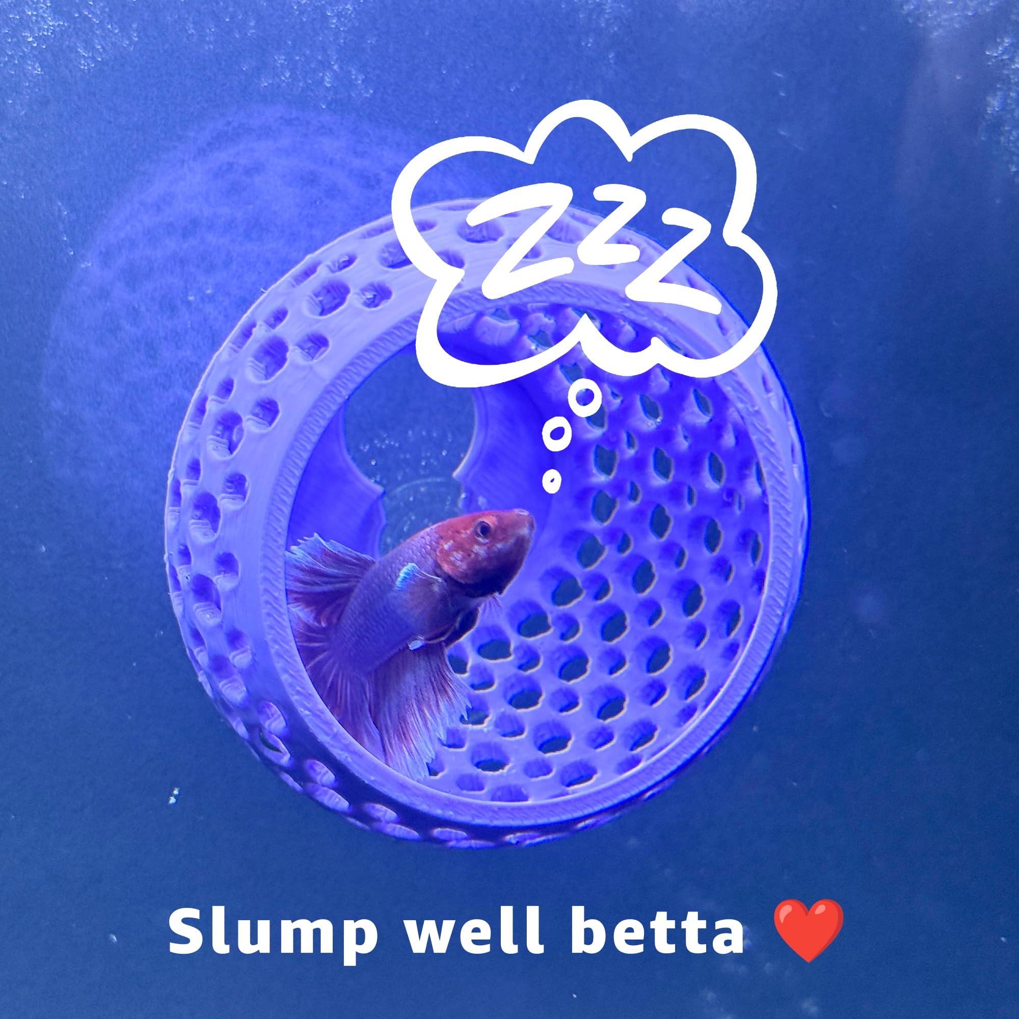 CTWPets Betta Bulb Hide 2.0: ventosa estable para fijar en el acuario.