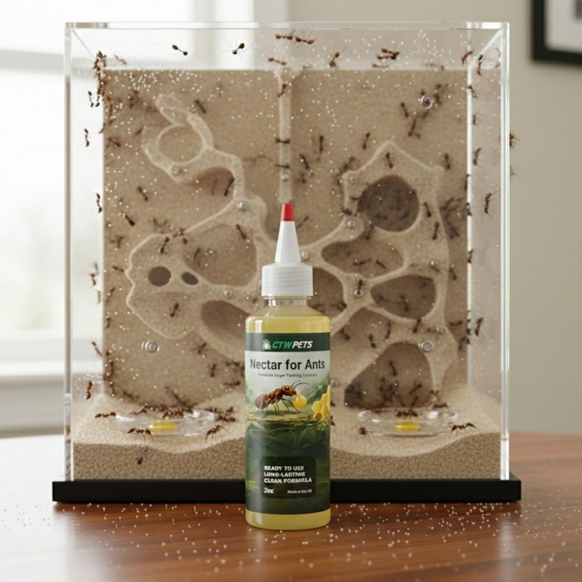 CTWPets Golden Nectar con formato de bajo residuo, facilita la limpieza