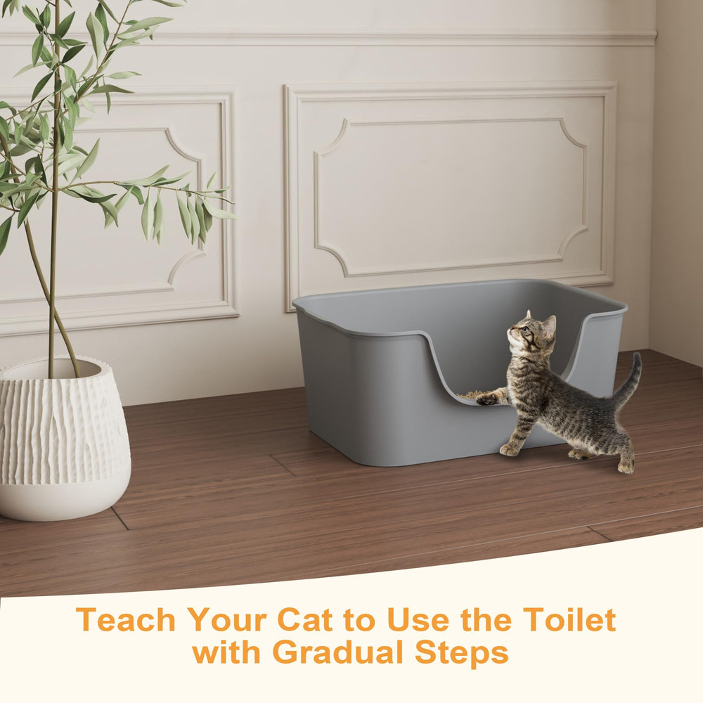 Cuddpaw caja-arena plástico-grueso-durable, resistente a arañazos y uso diario
