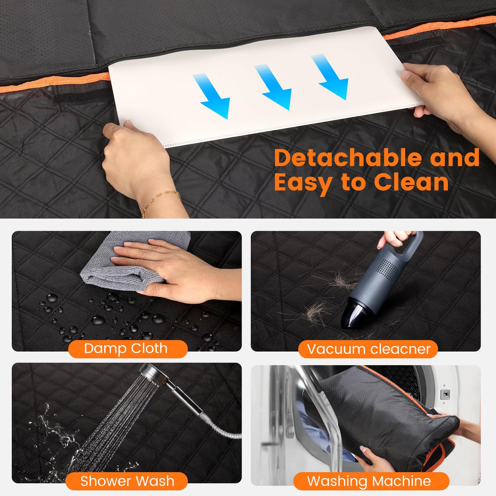 CUIOFREE Limpieza fácil de la funda con placas retiradas.