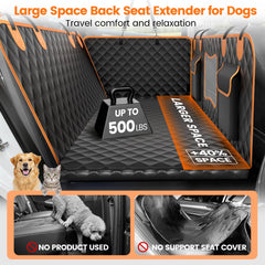 CUIOFREE Cobertura impermeable para el asiento trasero protege pelo y manchas.