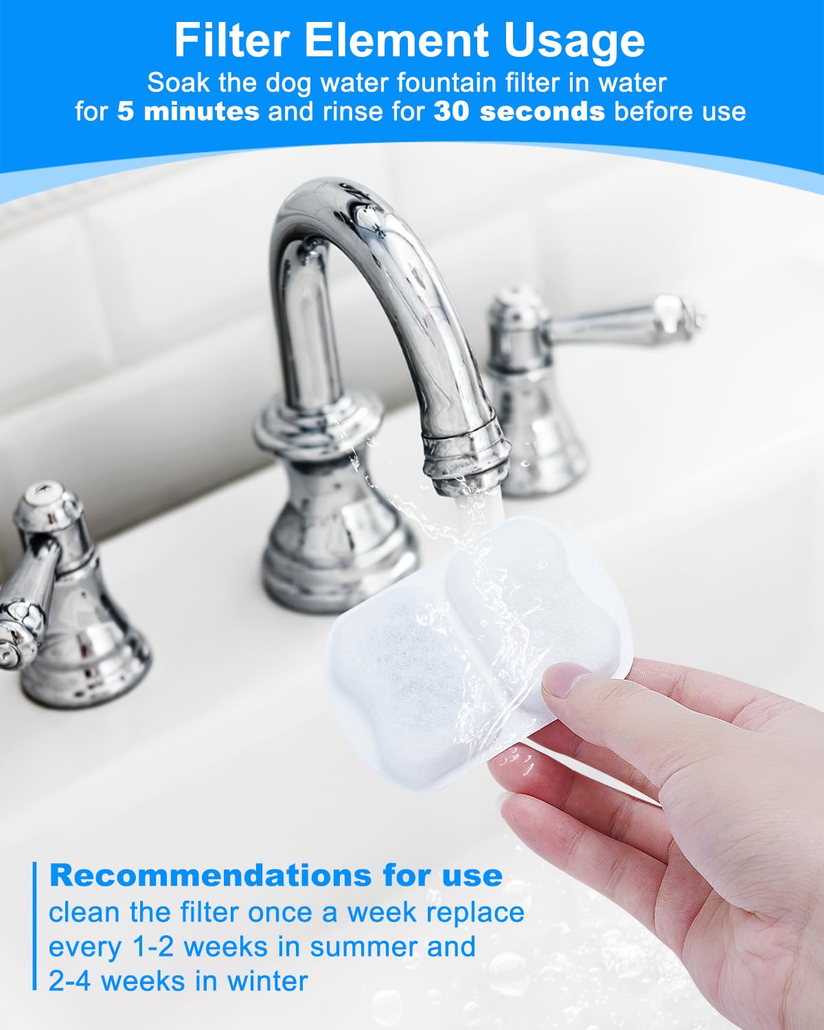 Conexión compatible Oneisall 7L, fácil de adaptar la fuente de agua