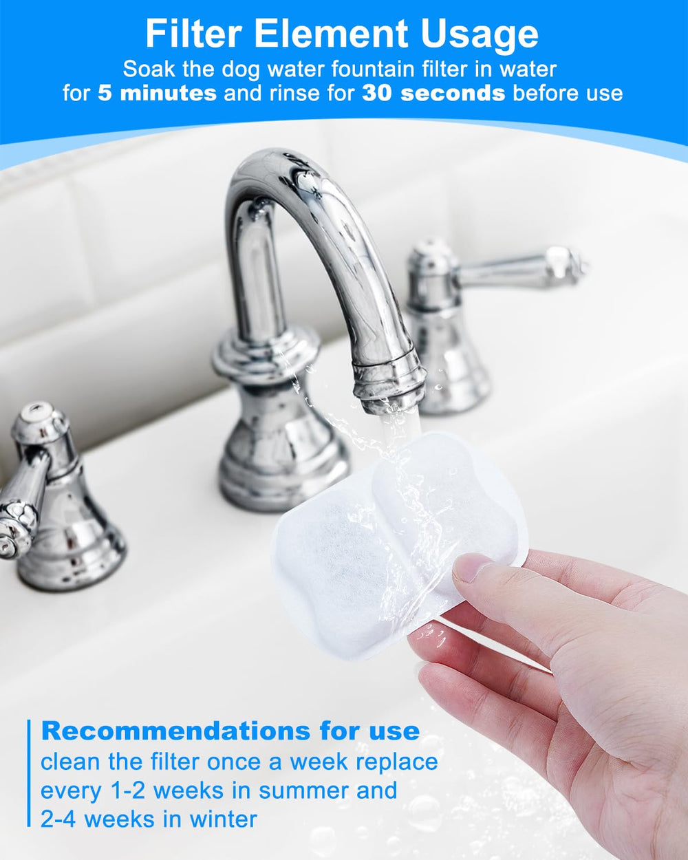 Conexión compatible Oneisall 7L, fácil de adaptar la fuente de agua