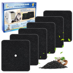 Cunina filtro de carbono para Catit, elimina olores para caja de arena