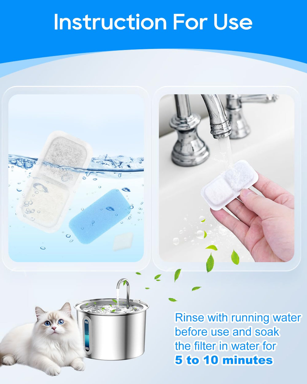 Paquete Cunina 8+8+8, enfoque en filtración múltiple para agua limpia