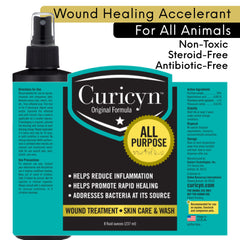 Curicyn: heridas-perros-y-gatos, cuidado rápido y suave.