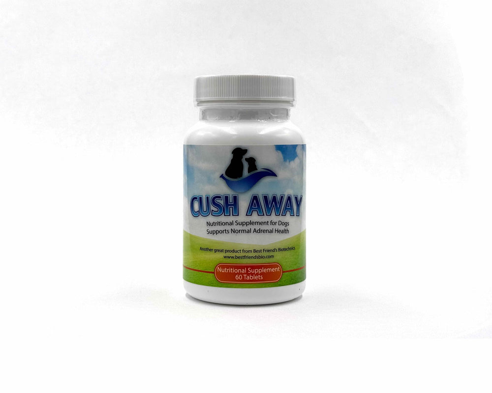 CushAway etiqueta: ingredientes naturales para la salud canina