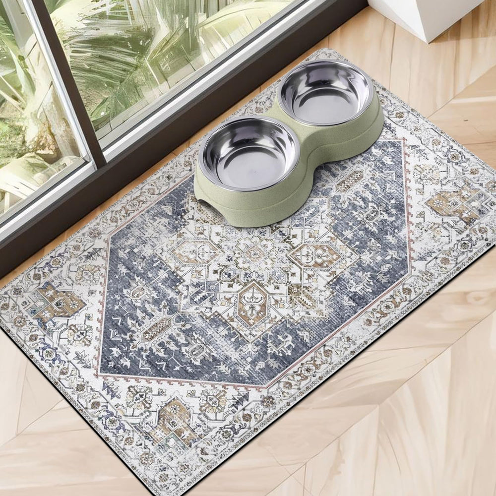 Cuslnox almohadilla para alimento de perro absorbente, derrames se absorben rápido.