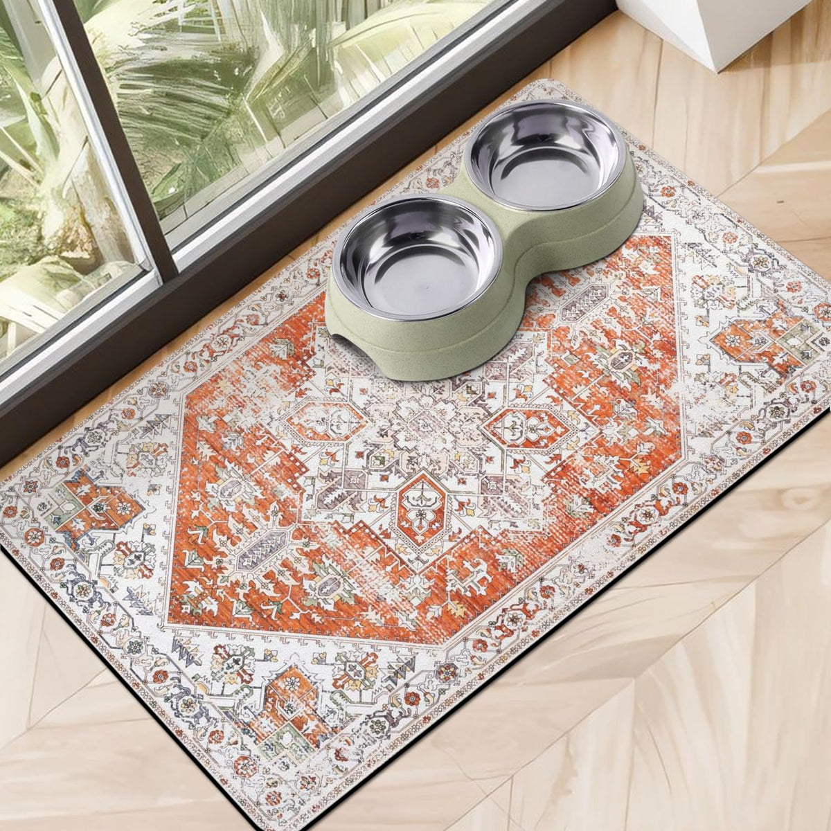 Cuslnox almohadilla-alimento-perro-absorbente mantiene seco durante las comidas