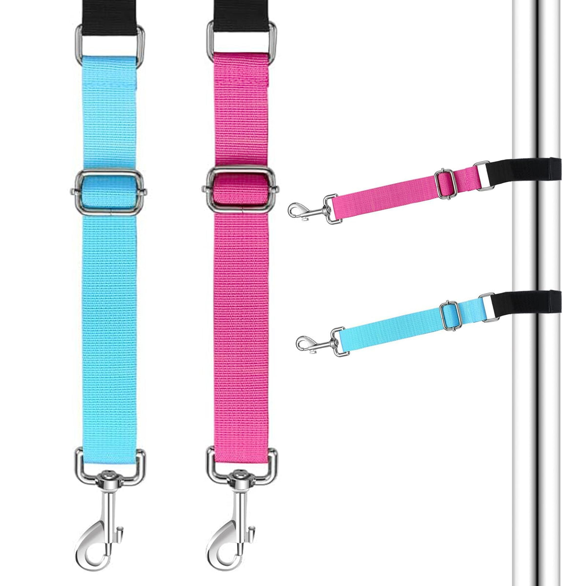CUTEABC extensor de brazo para cuidado del pelaje, ajustable para diferentes alturas.