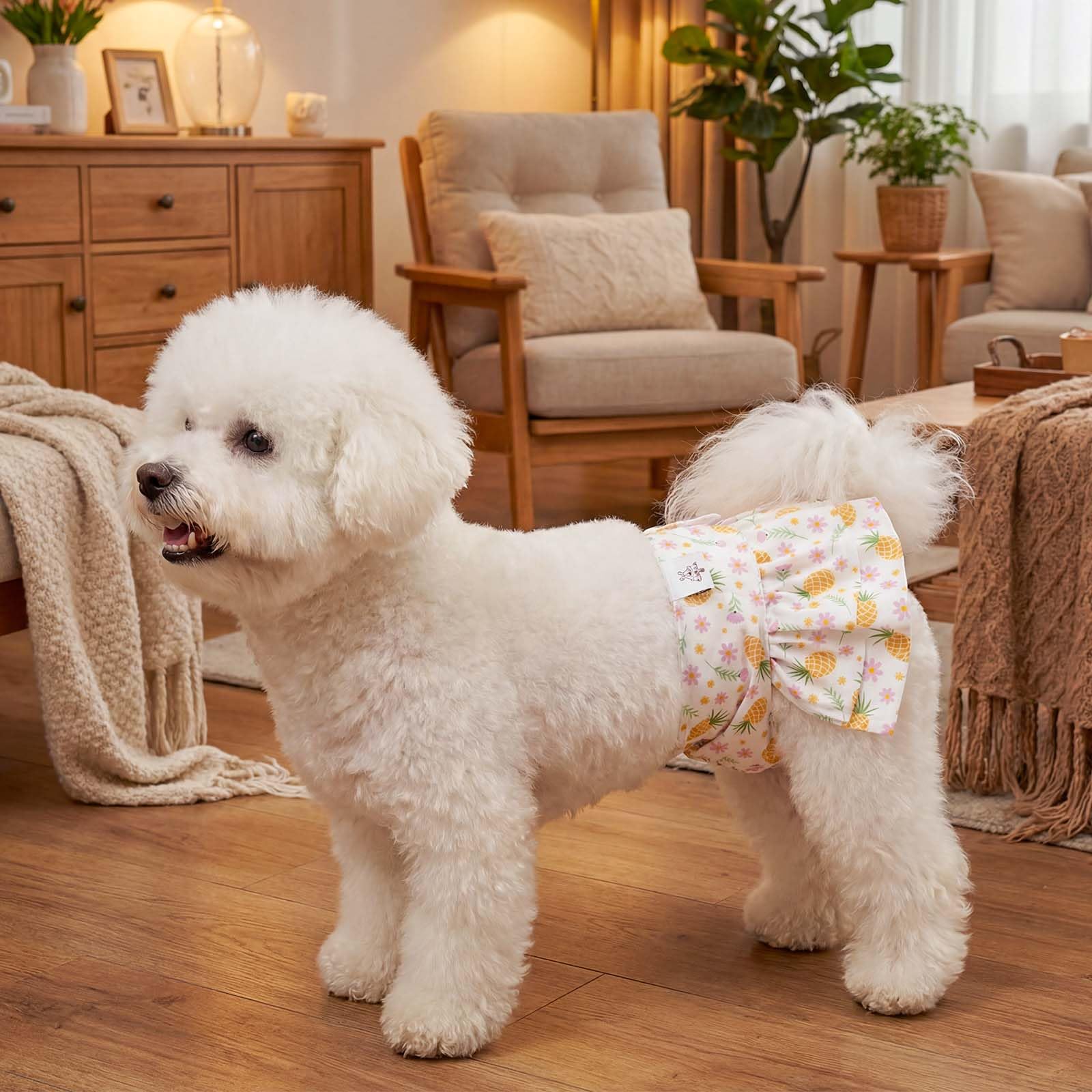 CuteBone ajuste cómodo con elástico en patas para mejor sujeción.
