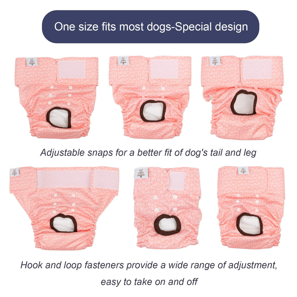 CuteBone panales para perra, ajuste ergonómico cómodo