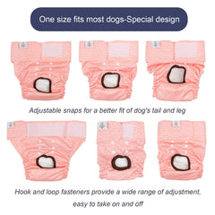 CuteBone panales para perra, ajuste ergonómico cómodo