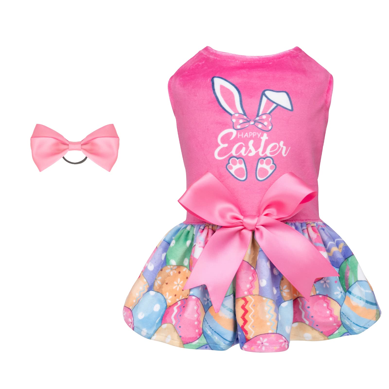 CuteBone vestido velvet para perros pequeños, cómodo y transpirable para uso diario.