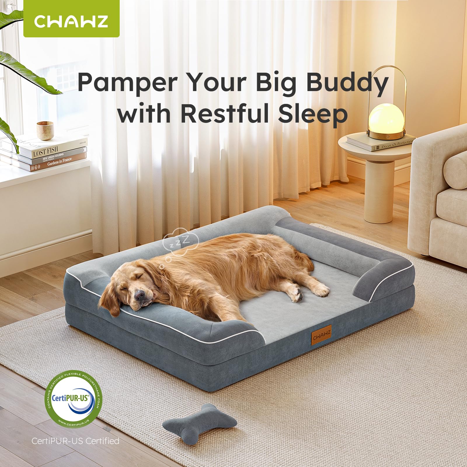 CWAWZ base antideslizante para cama estable