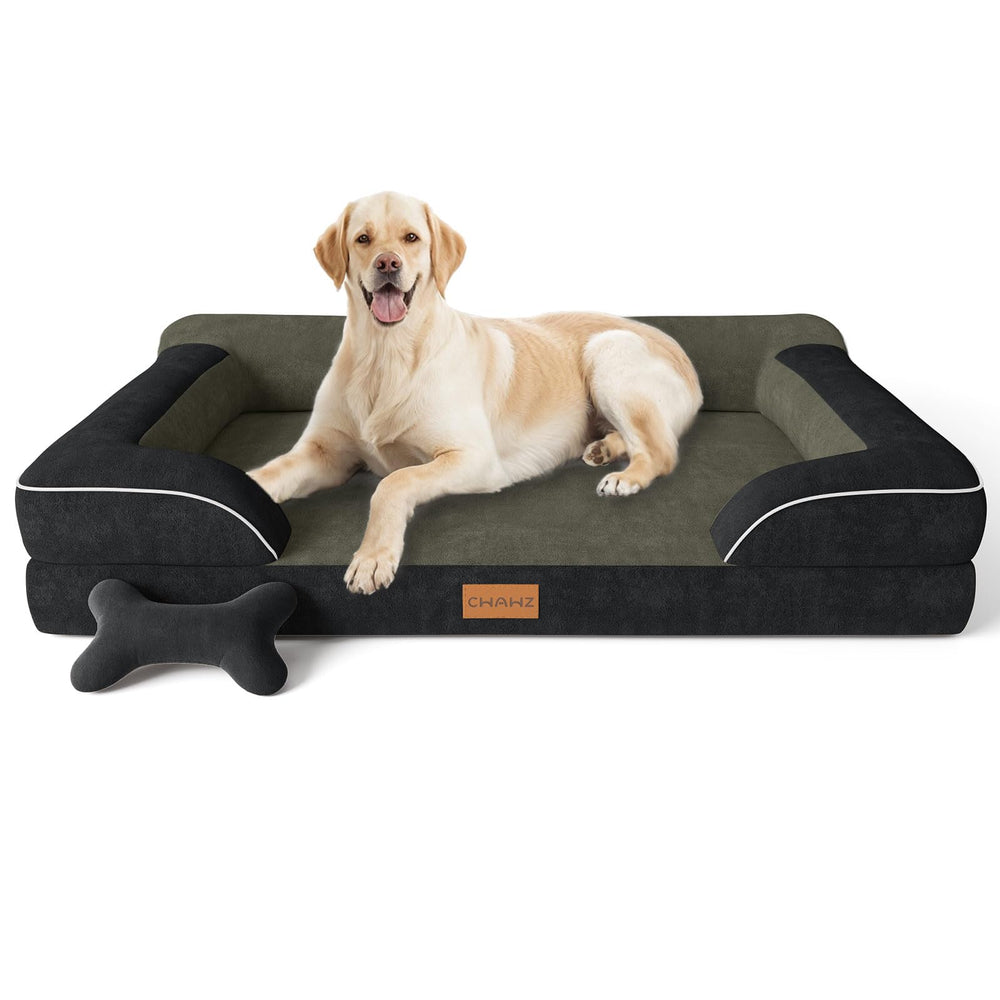 CWAWZ cama para perros extra grande con soporte ortopédico para articulaciones.