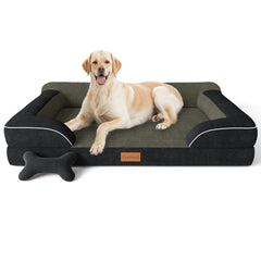 CWAWZ cama para perros extra grande con soporte ortopédico para articulaciones.