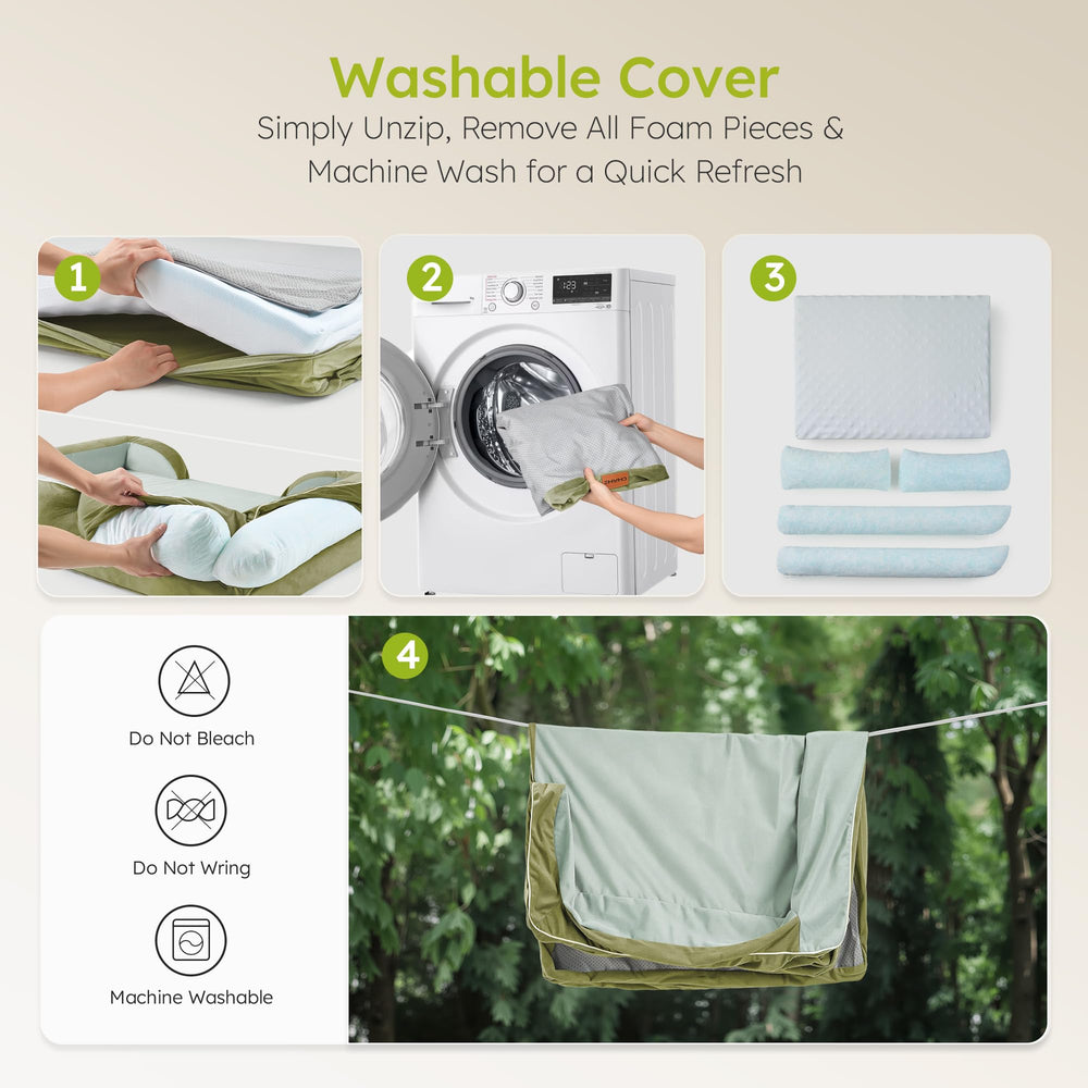 CWAWZ diseño-durable-cama-perro-xl: uso diario para perros grandes.