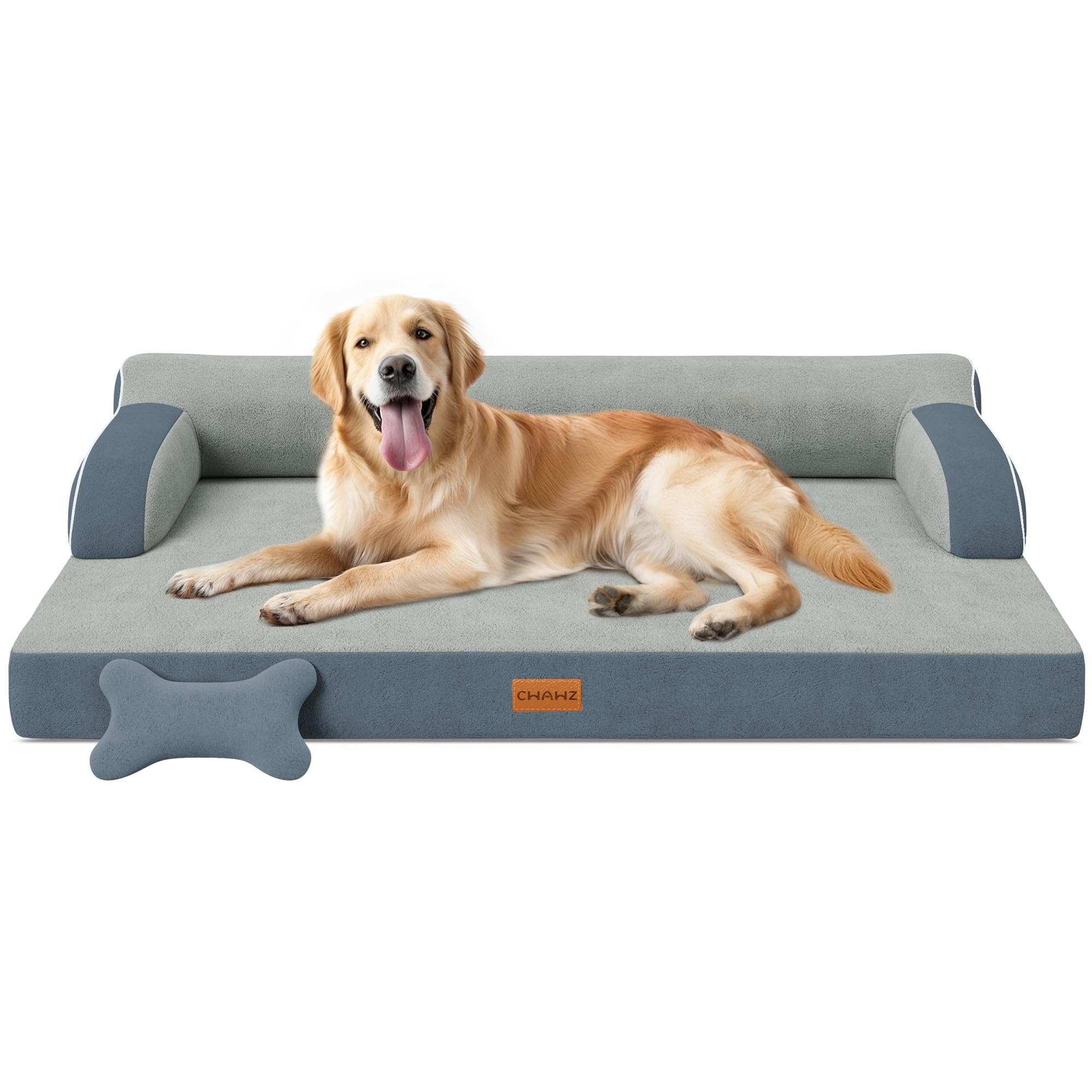 CWAWZ XL cama perro ortopédica con soporte cómodo para articulaciones.