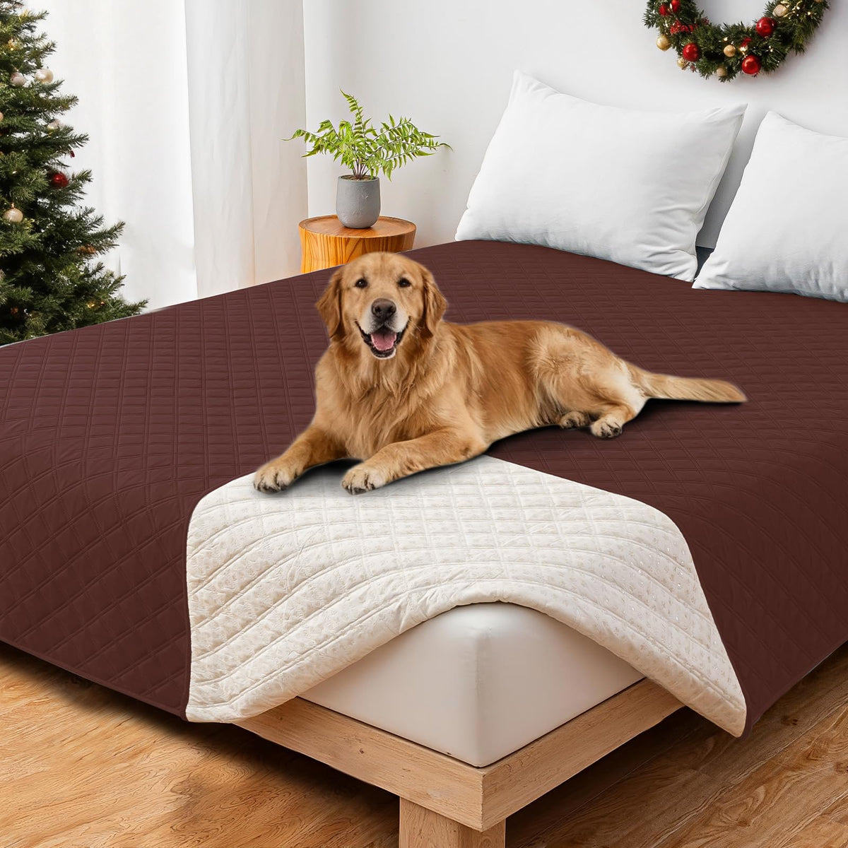 CYCMACO cubierta impermeable para sofá protege muebles de manchas y derrames.