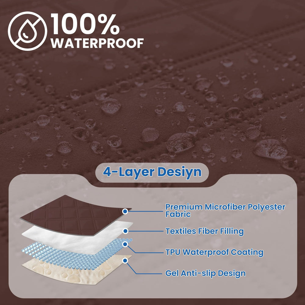 CYCMACO funda impermeable para cama de perros mantiene la zona limpia.