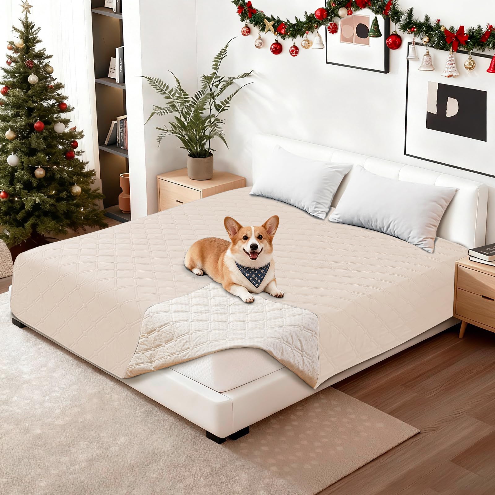 CYCMACO funda impermeable para sofá protege muebles ante mascotas y derrames