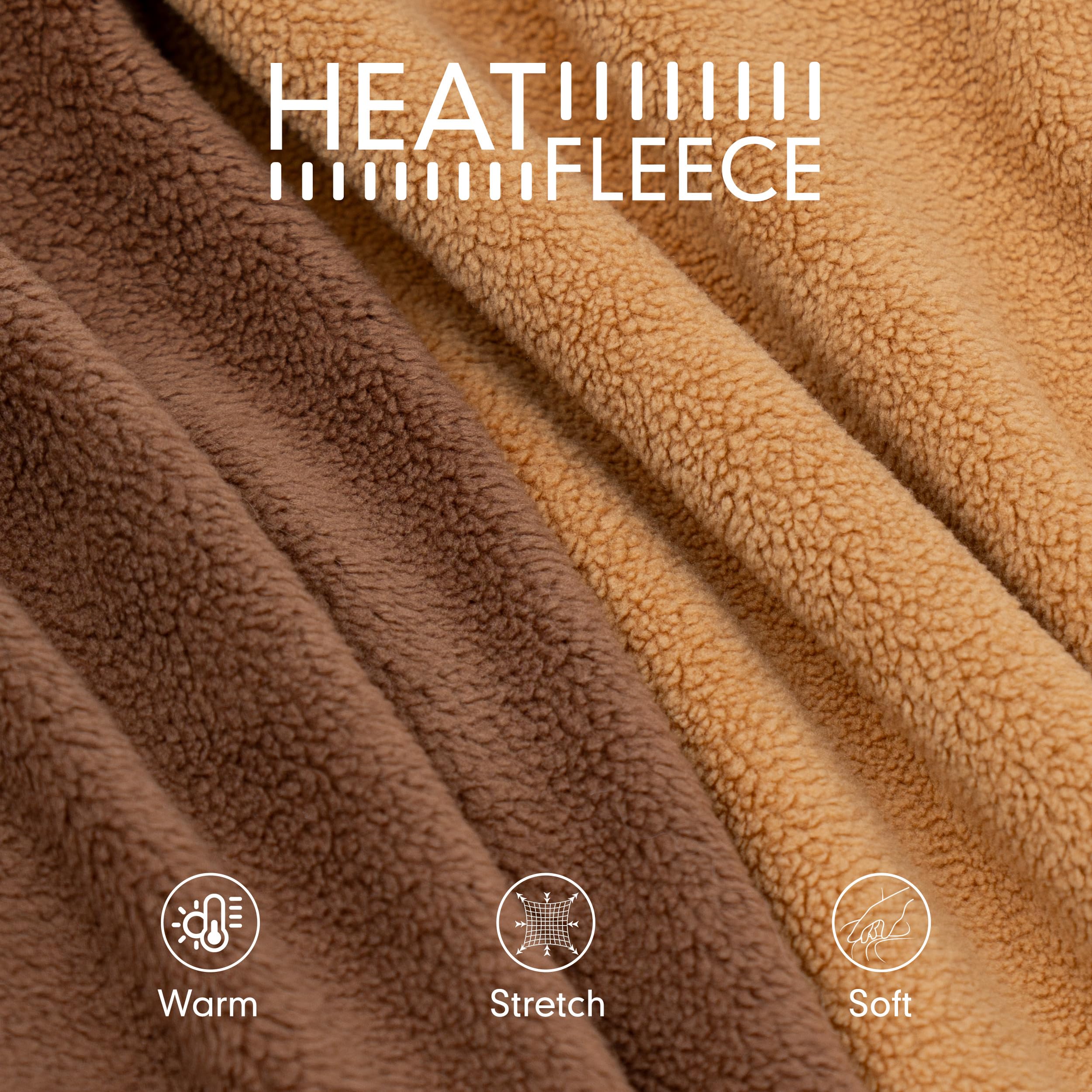cyeollo sudadera cuello alto manga: calor cómodo para días fríos al aire libre
