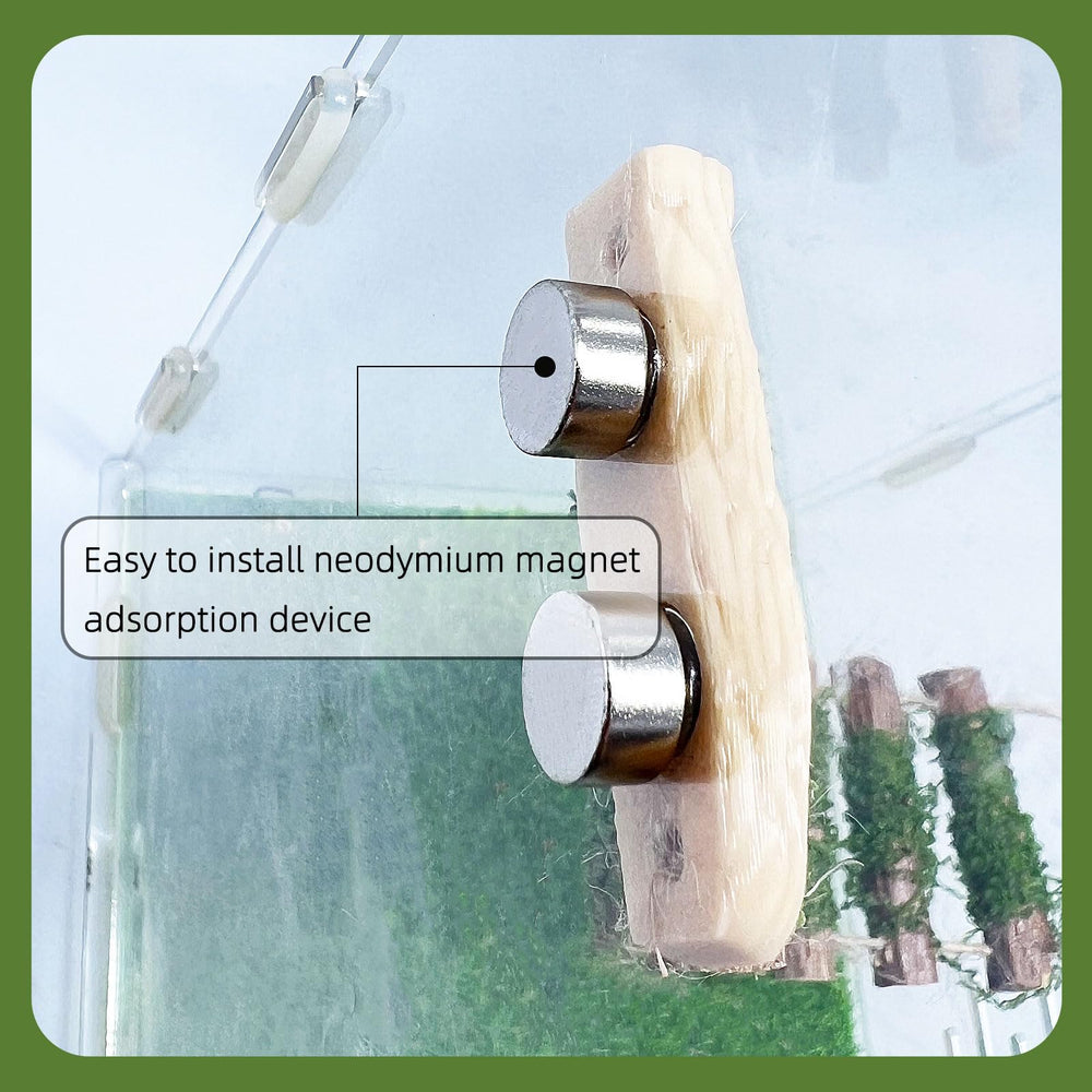 Daerky montaje magnético suave para instalación estable y estética.