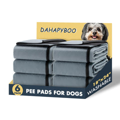 DAHAPYBOO: almohadilla lavable para perros 18x24, adecuada para entrenamiento diario.