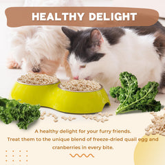 Dancing Tail: aroma suave de pollo, snack diario para perros y gatos.