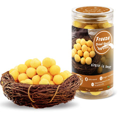 Dancing Tail en empaque, golosinas de codorniz yema, ideal para entrenamiento.