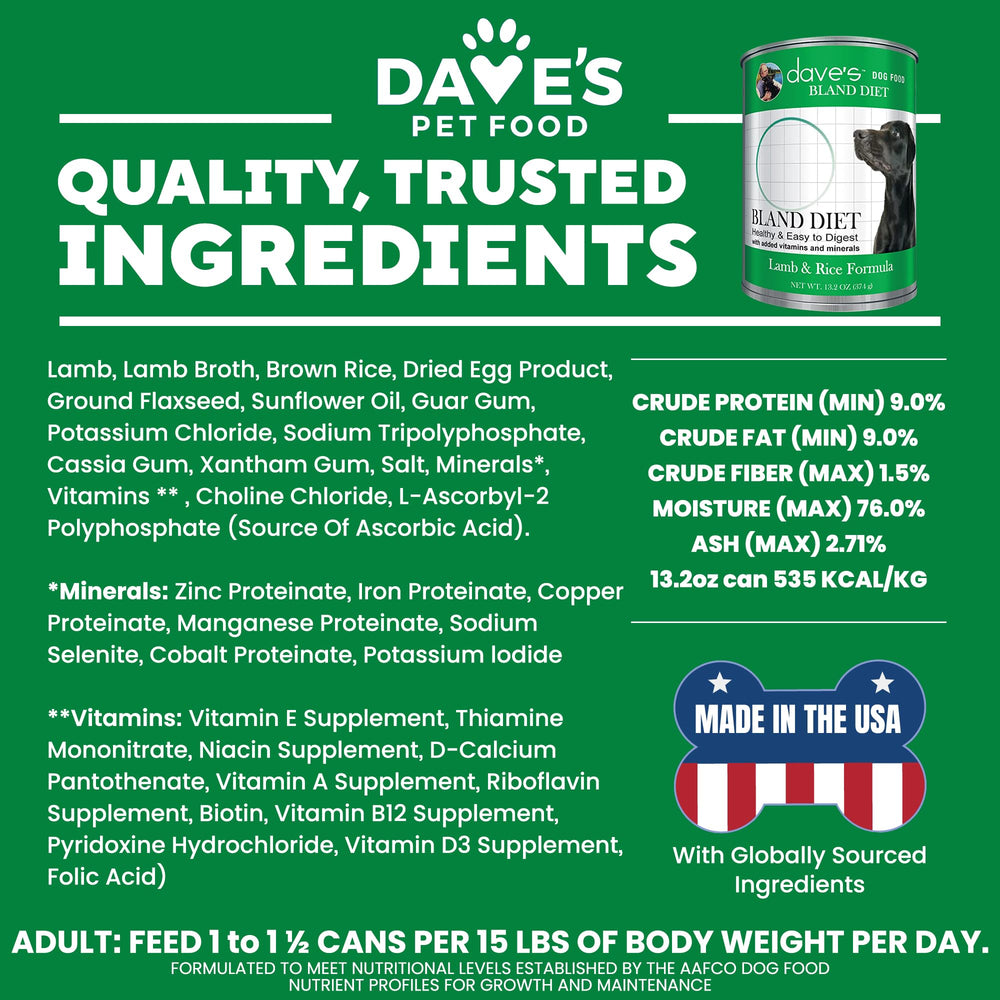 Dave's Pet Food, paté suave para perros con dientes sensibles.