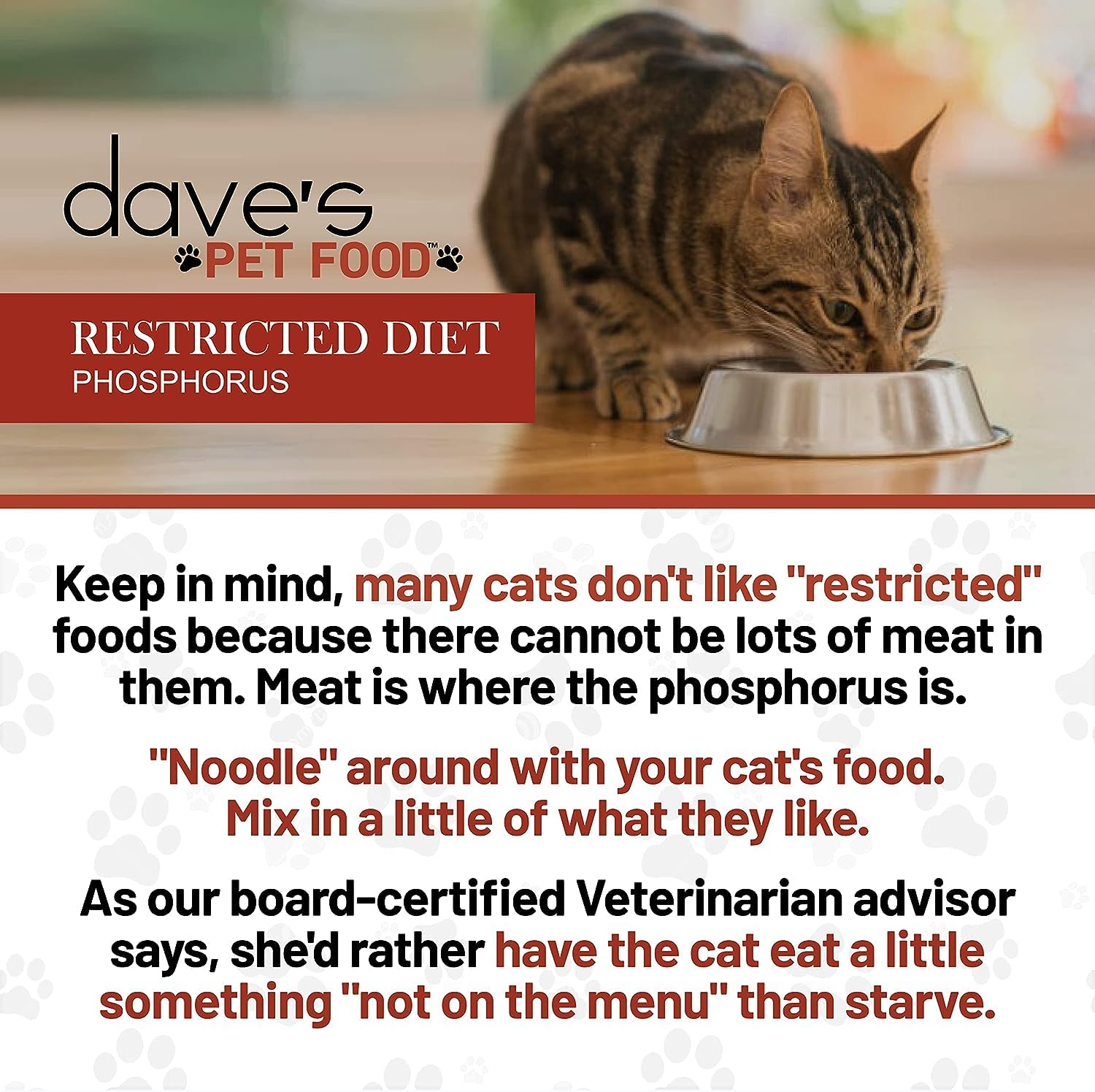 Dave's Pet Food Kidney Support: pate con taurina y vitaminas para nutrición completa.
