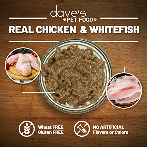 Dave's Pet Food: sin sabores artificiales ni colorantes para gusto natural.