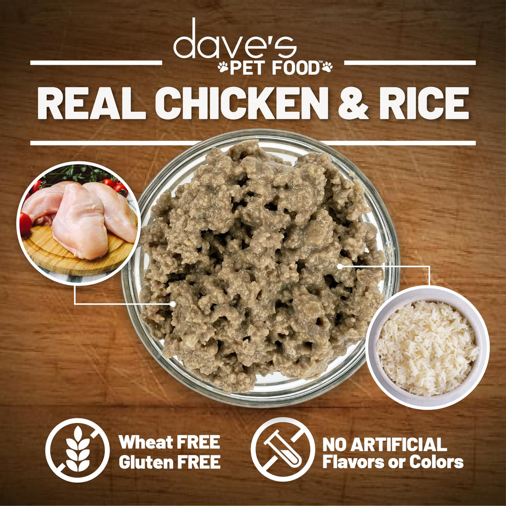 Dave's Pet Food sin sabores artificiales para una dieta más natural