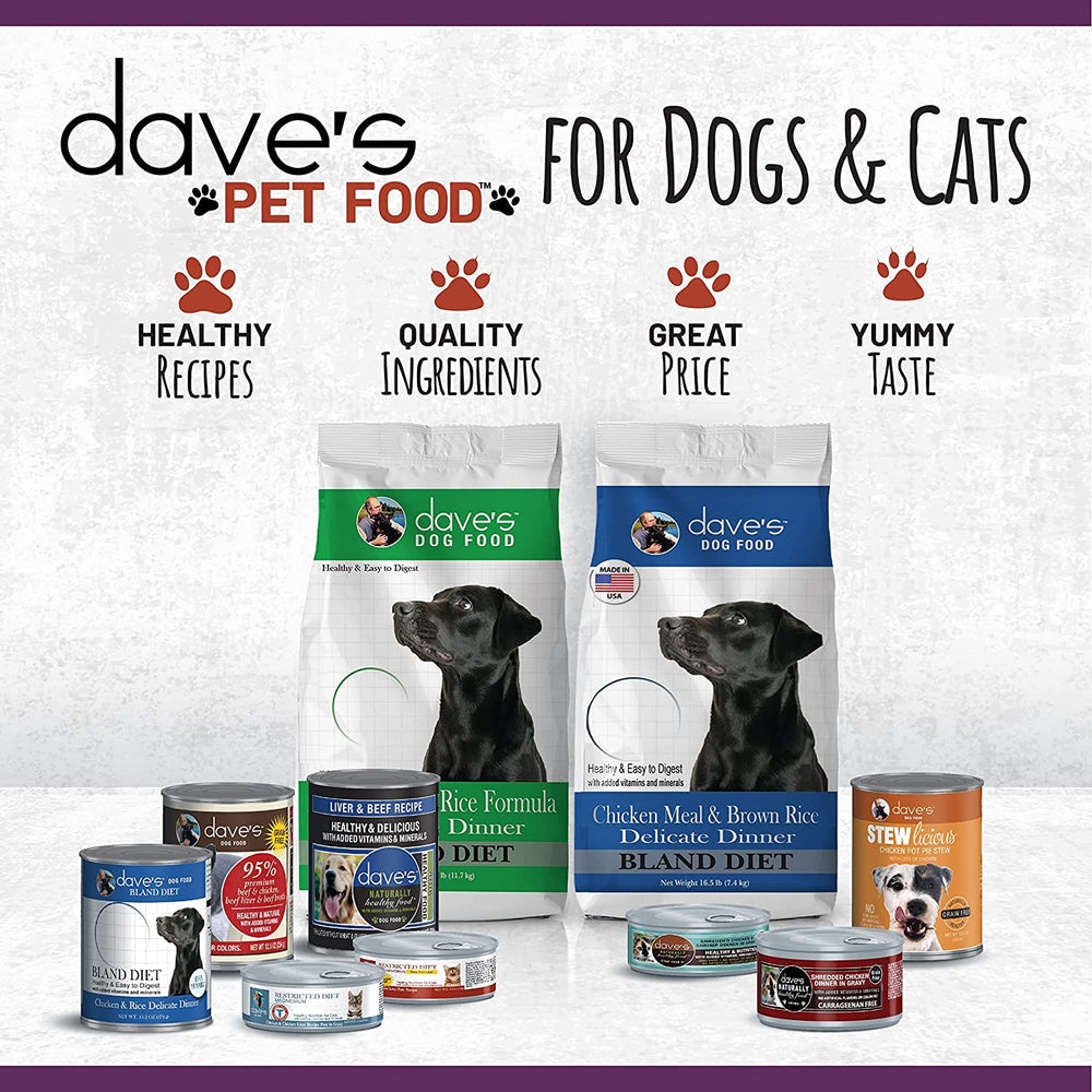 Dave's Pet Food: topper-sabroso-para-plato-perro, realza el sabor sin cambiar la base.
