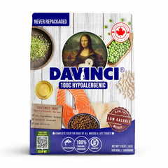 Davinci Dog Salmón hipoalergenico, bolsa de 3.3 lb para razas pequeñas.