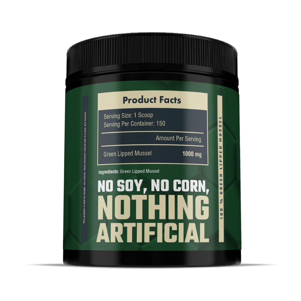 Uso diario seguro con Daybreak Nutrition, mejillón verde para articulaciones.