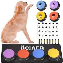 DCIAER, botones para perro en portada, introducción a la comunicación