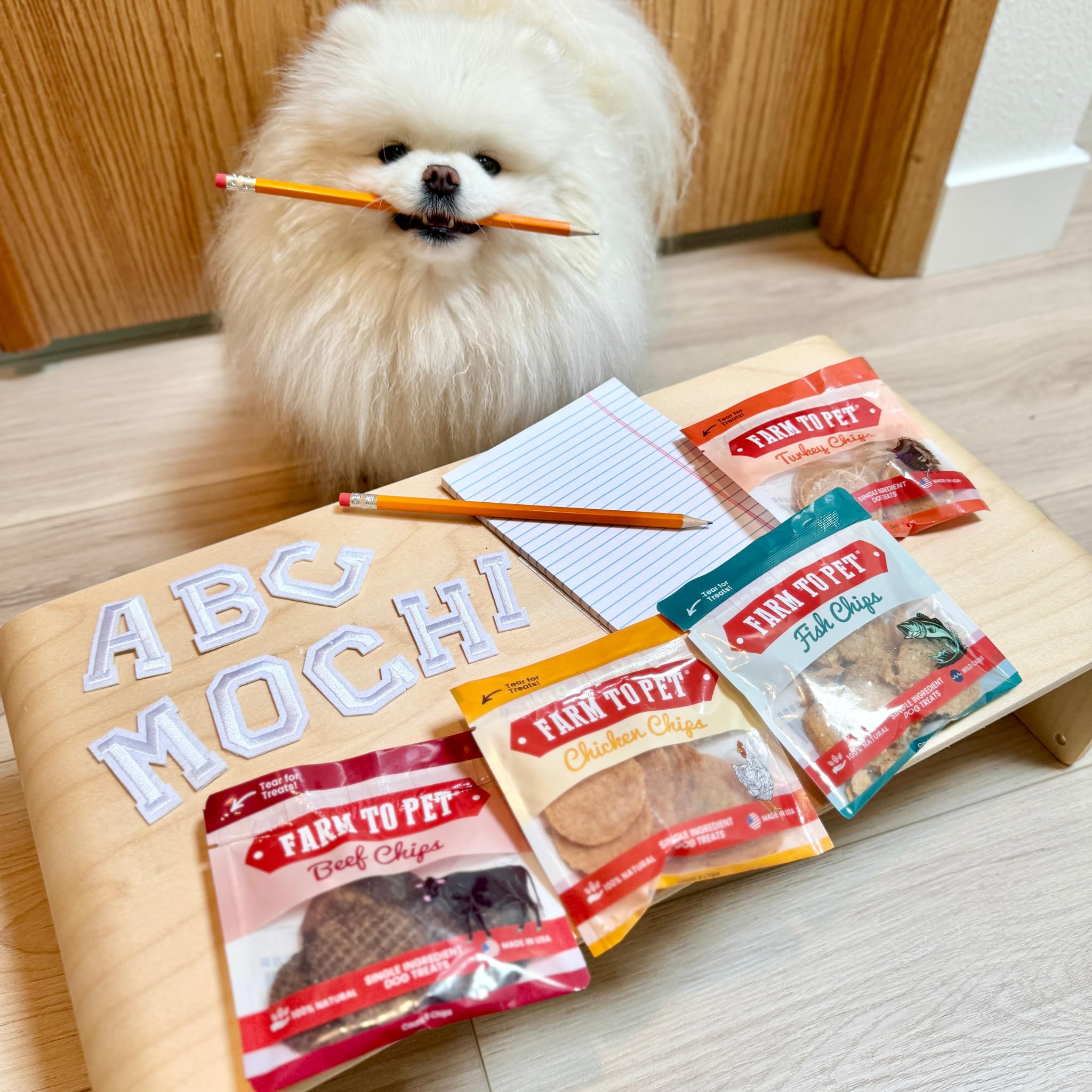Farm To Pet regalo-perros-cachorros: premio saludable para nuevos dueños.