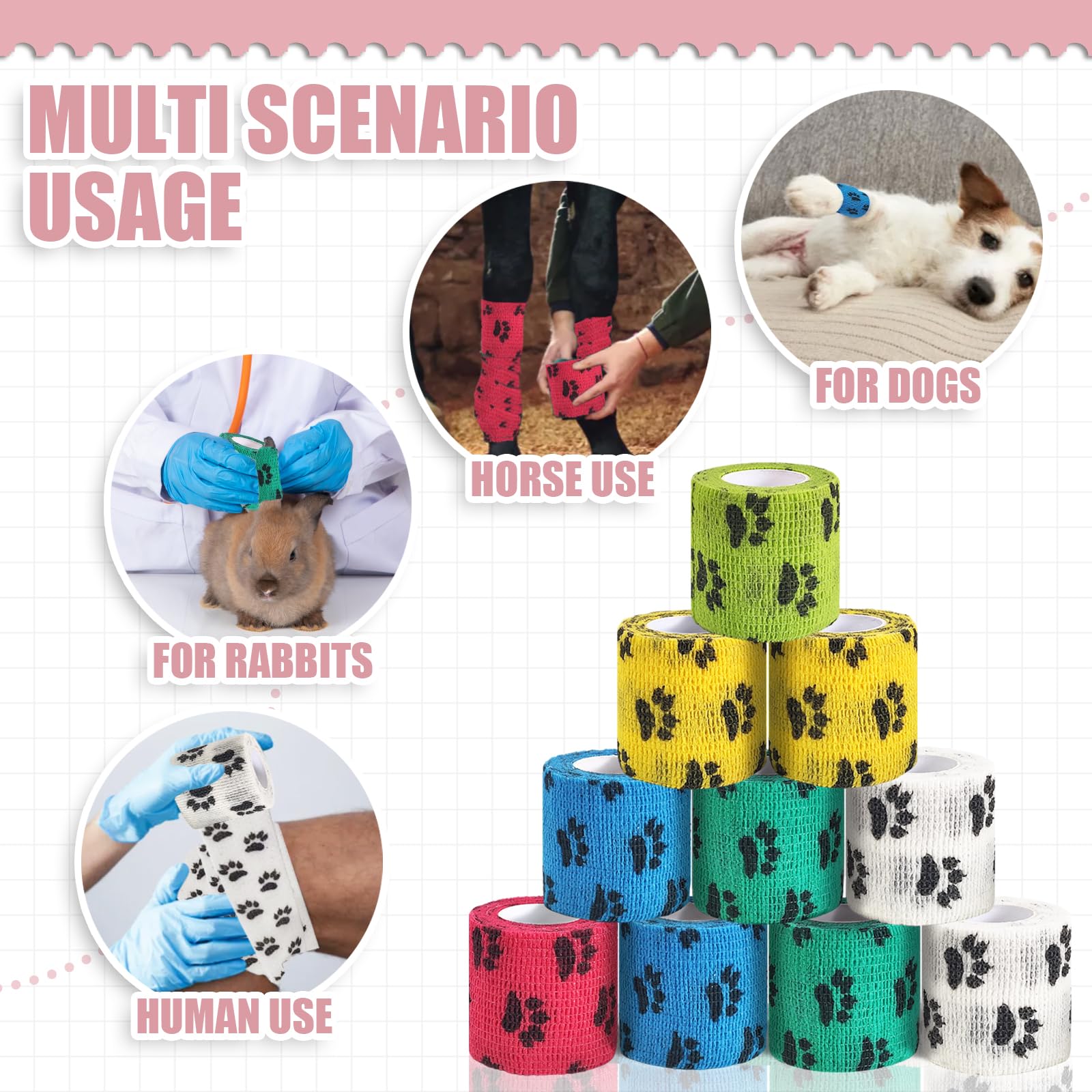 Seis colores disponibles para combinar con tu mascota