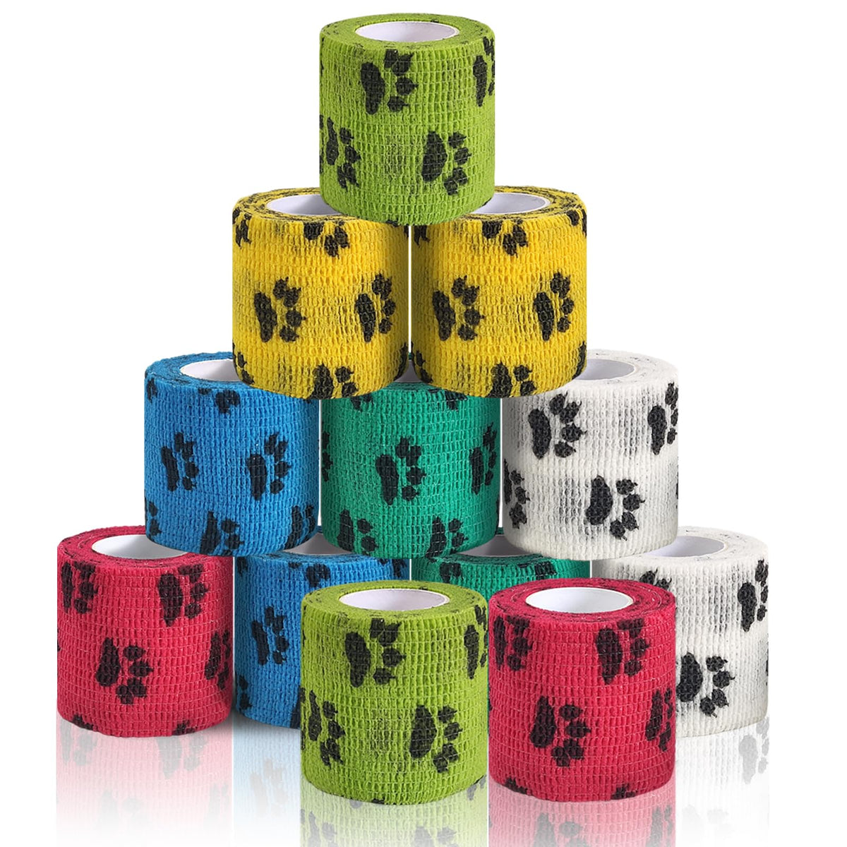 DE banda cohesiva para perros, 5 yardas y 2 pulgadas, práctica